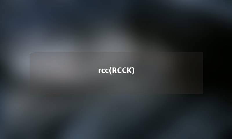 rcc(RCCK)